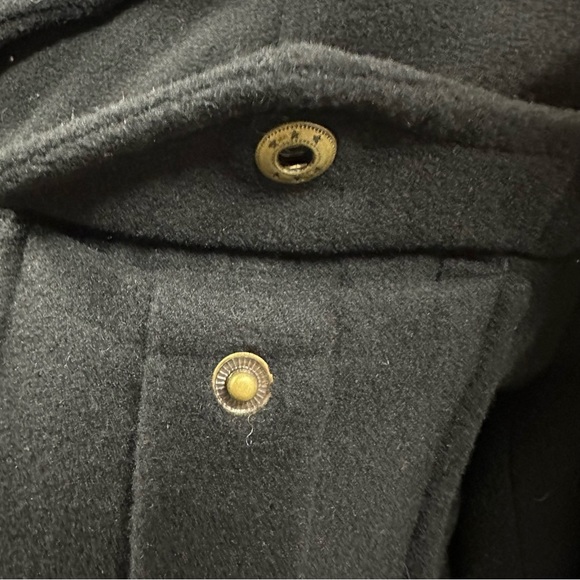 BBDakota Military Black Bomber Jacket with Pockets and Stripes Patches Womens M - Picture 9 of 16